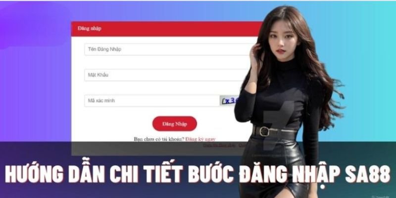 Cách đăng nhập SA88 chi tiết dành cho thành viên tham gia